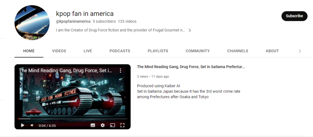 Drug Force: A Gripping Tale Unveiling the talented writer Larry Hussey’s Journey