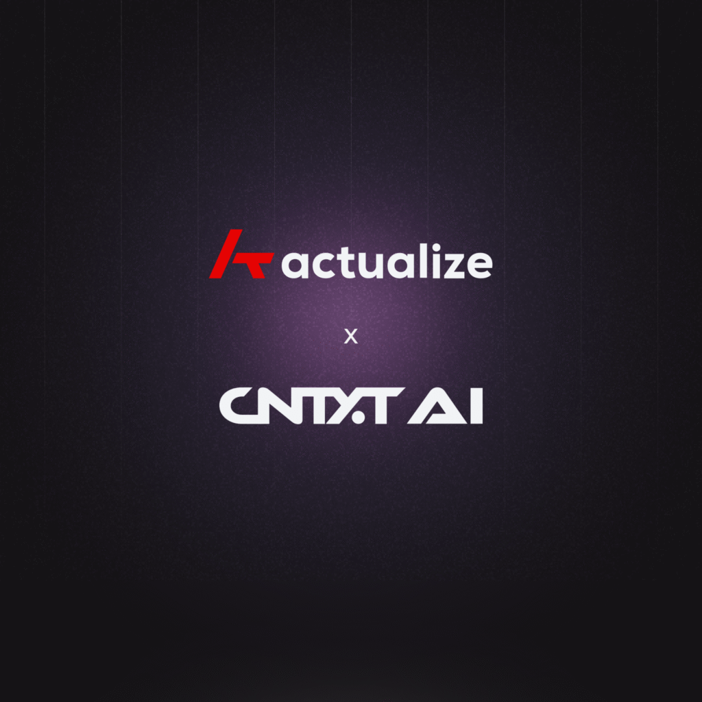 CNTXT AI and Actualize Partner to Launch Dialect-Aware Arabic AI Voice Agent, Targeting GCC’s $2.2B Conversational AI Market