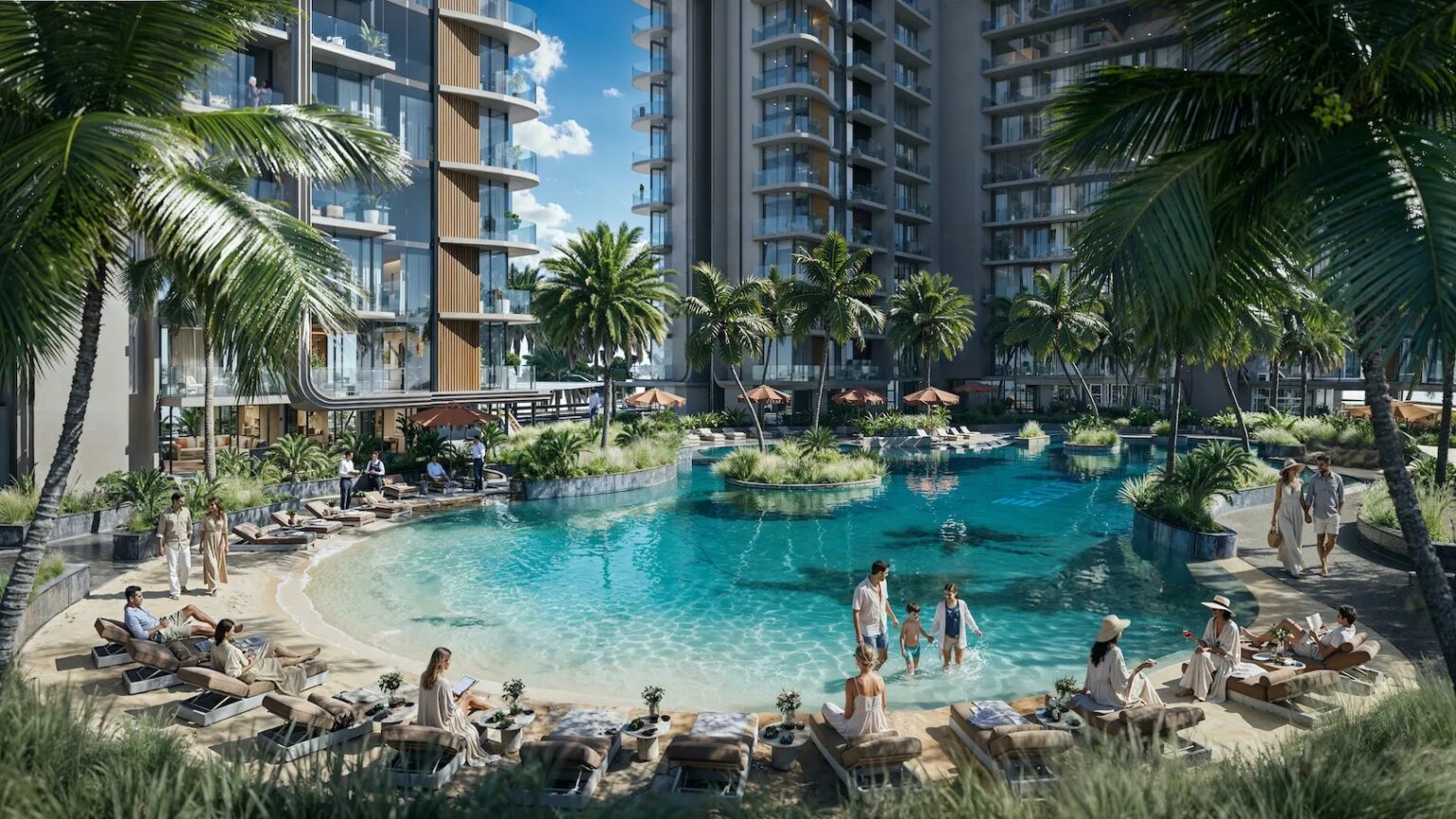 Azizi Developments Launches Azizi Jaddaf Beach Oasis in Al Jaddaf