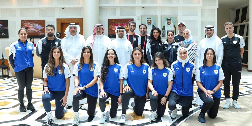 KIB celebrates Kuwaiti champions’ achievements during the first week of the 4th GCC Games in Doha KIB celebrates Kuwaiti champions' achievements during the first week of the 4th GCC Games in Doha - celebrates kuwaiti