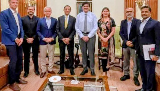 TDF Delegation Meets Sindh CM to Advance Karachi’s Science and Heritage Initiatives TDF Delegation Meets Sindh CM to Advance Karachi’s Science and Heritage Initiatives - delegation meets