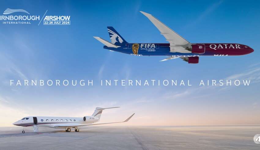 Qatar Airways Returns to Farnborough International Airshow 2026 Qatar Airways Returns to Farnborough International Airshow 2026 - qatar airways