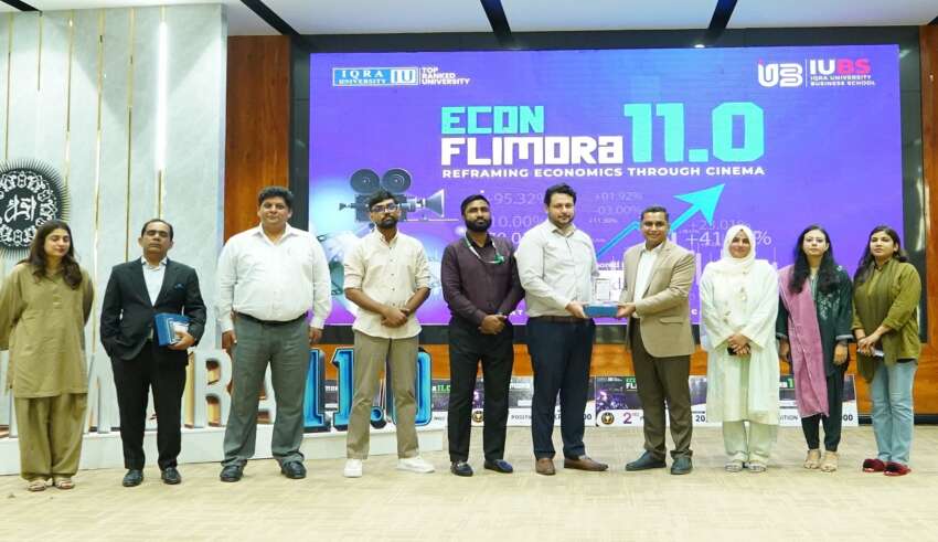 Iqra University Organizes ECON FLIMORA 11.0 to Celebrate Student Creativity in Economics Through Visualization Iqra University Organizes ECON FLIMORA 11.0 to Celebrate Student Creativity in Economics Through Visualization - iqra univ...