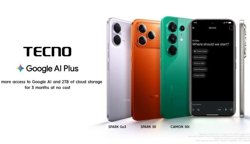 TECNO Pakistan Users Can Now Get 3 Months of Google AI Plus at No Cost on Eligible Devices TECNO Pakistan Users Can Now Get 3 Months of Google AI Plus at No Cost on Eligible Devices - tecno pakistan