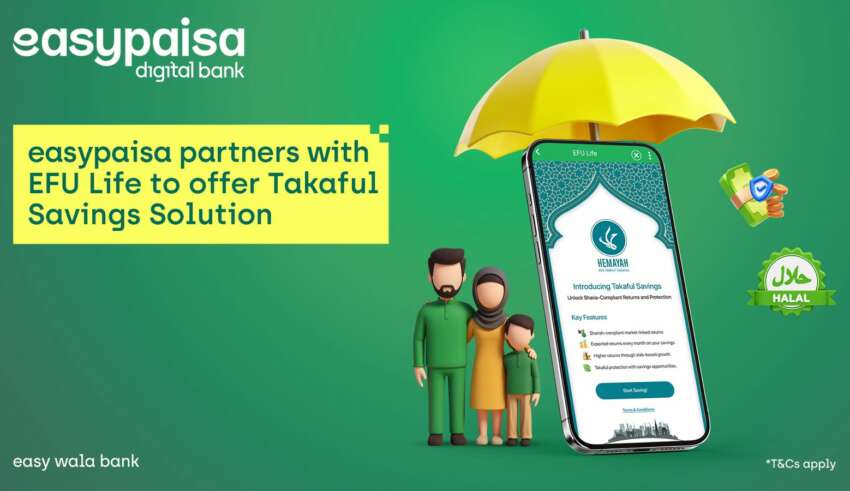 easypaisa partners with EFU Life to offer Takaful Savings Solution easypaisa partners with EFU Life to offer Takaful Savings Solution - easypaisa partners