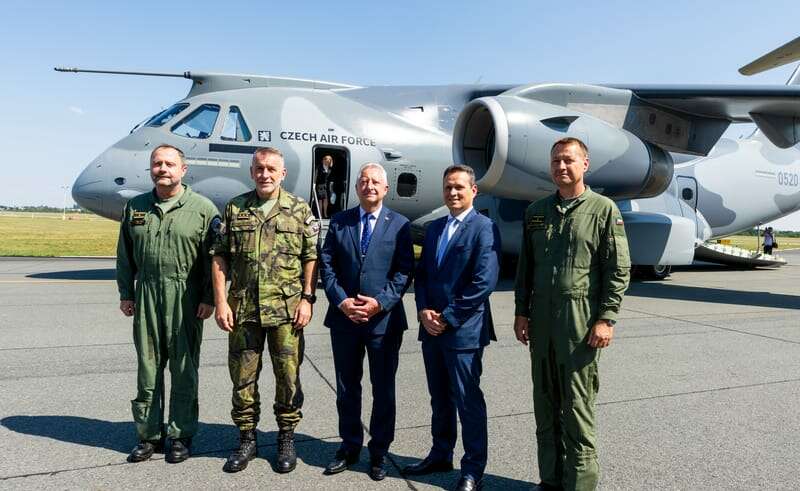 Embraer Delivers First C-390 Millennium to Czech Air Force Just 20 Months After Contract Signing - embraer delivers