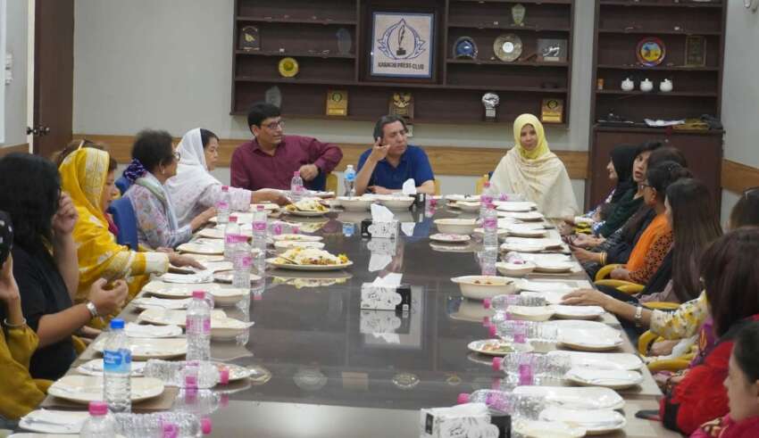 Karachi Press Club Hosts Luncheon for Women Journalists Karachi Press Club Hosts Luncheon for Women Journalists - karachi press