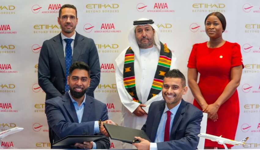Etihad Airways and Africa World Airlines sign strategic partnership agreement Etihad Airways and Africa World Airlines sign strategic partnership agreement - etihad airways