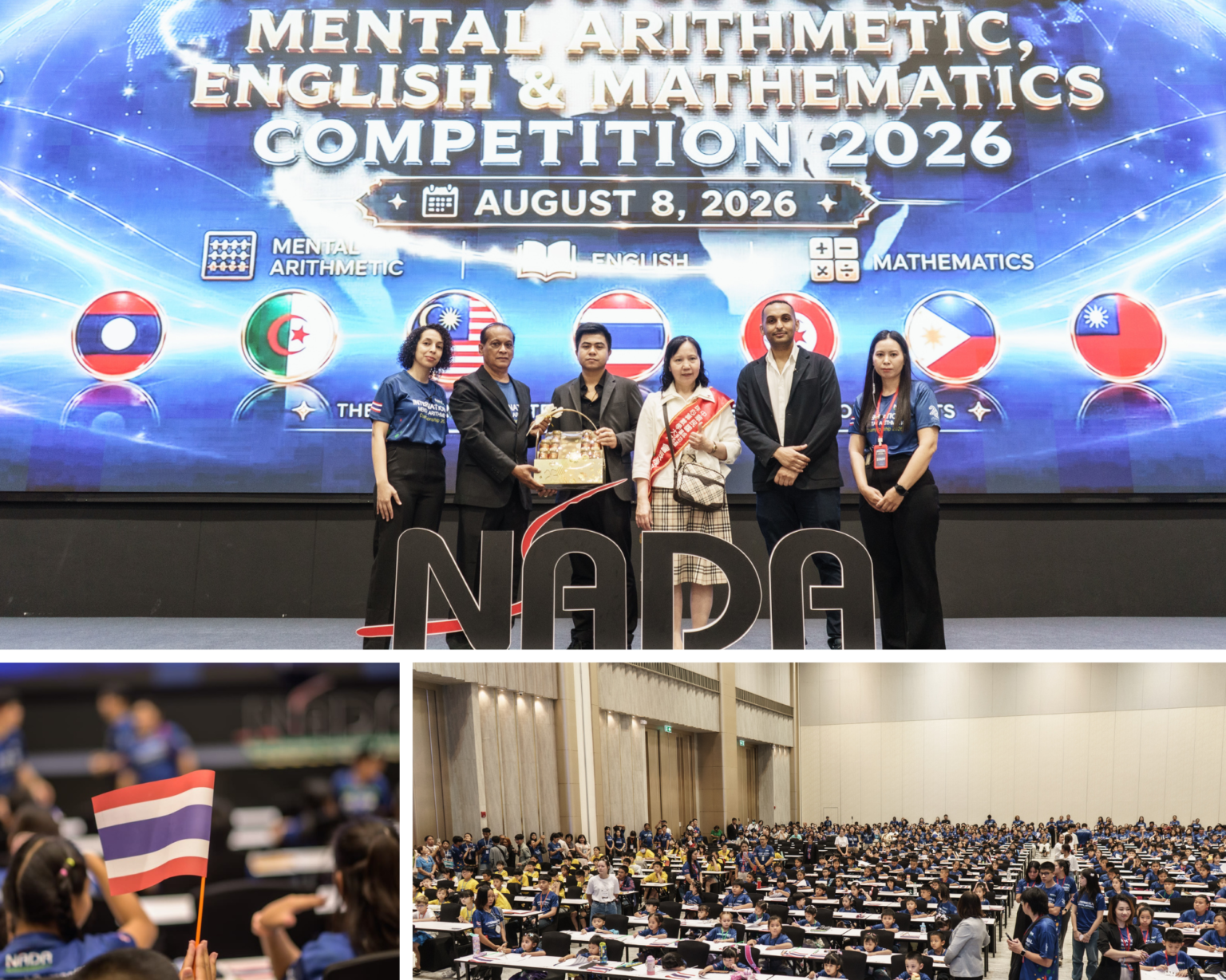 Wonder Kids and NADA Host International Mental Arithmetic, English Spelling and Mathematics 2026 Competition in Thailand