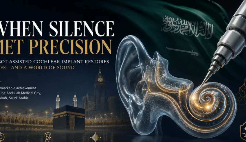 How Robot-Assisted Cochlear Implantation at King Abdullah Medical City, Makkah, Is Advancing the Future of Hearing Restoration in Saudi Arabia How Robot-Assisted Cochlear Implantation at King Abdullah Medical City, Makkah, Is Advancing the Future of Hearing Restora...