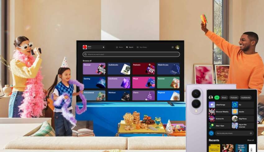Samsung and Spotify Bring Premium Listening to More Connected Devices Across Pakistan Samsung and Spotify Bring Premium Listening to More Connected Devices Across Pakistan - samsung spotify