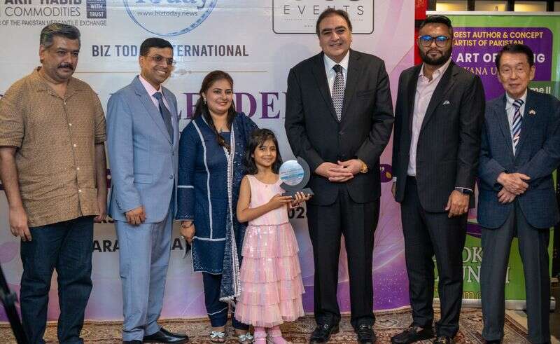 Eight-Year-Old Izyana Umair Launches Second Book The Art of Giving at Karachi Ceremony Eight-Year-Old Izyana Umair Launches Second Book The Art of Giving at Karachi Ceremony - eight-year-old izyana
