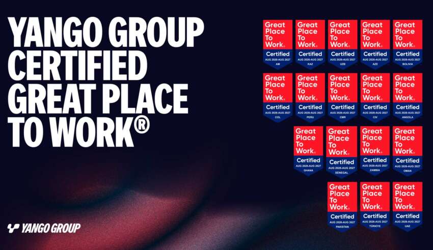 Yango Group expands Great Place to Work certification from nine to 17 countries Yango Group expands Great Place to Work certification from nine to 17 countries - yango group
