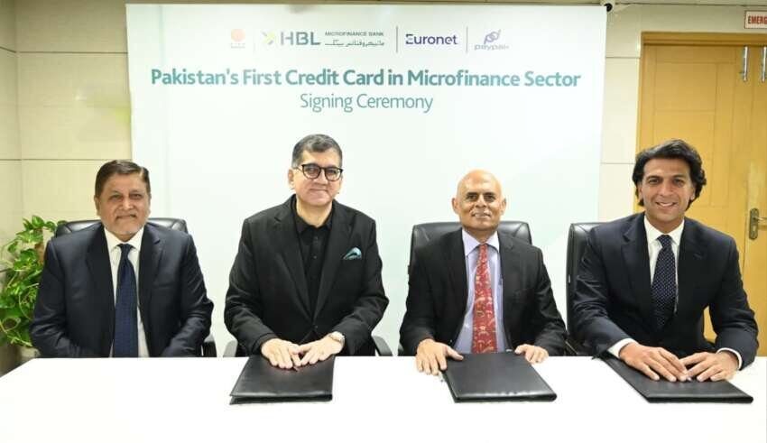 HBL Microfinance Bank, 1LINK & Euronet sign agreement to launch Pakistan’s first PayPak Credit Card HBL Microfinance Bank, 1LINK & Euronet sign agreement to launch Pakistan’s first PayPak Credit Card - microfinance bank