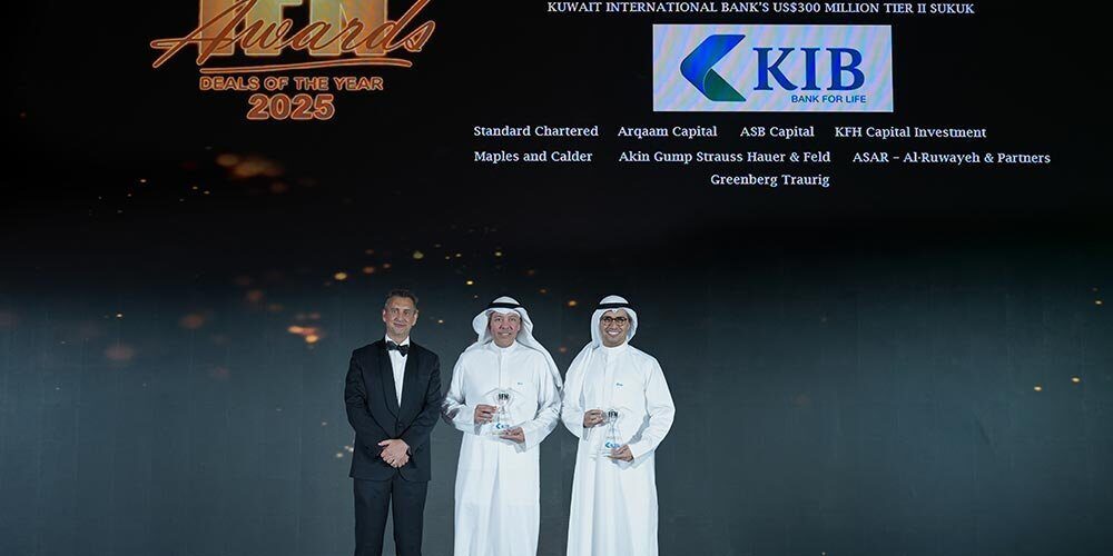 KIB receives two prestigious IFN awards for its USD 300 million Tier 2 Sukuk KIB receives two prestigious IFN awards for its USD 300 million Tier 2 Sukuk - receives prestigious