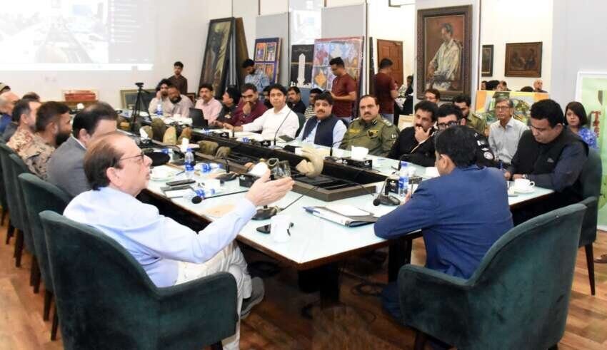 Commissioner Karachi Syed Hassan Naqvi Chairs Key Meeting at Arts Council to Review Arrangements for World Culture Festival Commissioner Karachi Syed Hassan Naqvi Chairs Key Meeting at Arts Council to Review Arrangements for World Culture Festiva...
